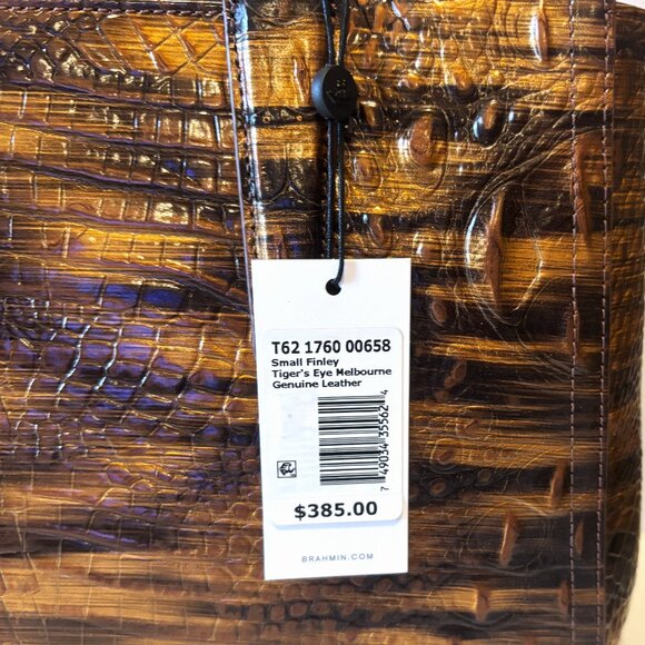 Brahmin Small Finley - Tiger's Eye Melbourne - Picture 3 of 8